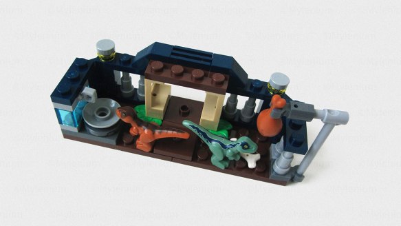 LEGO Promotional, Velociraptor Play Pen (30382), Overview