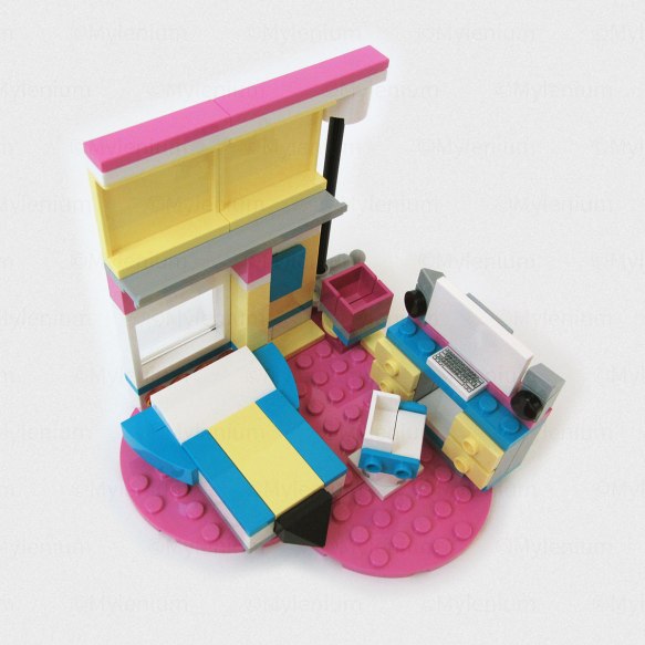 LEGO Friends, Olivia's Room (41329), Front