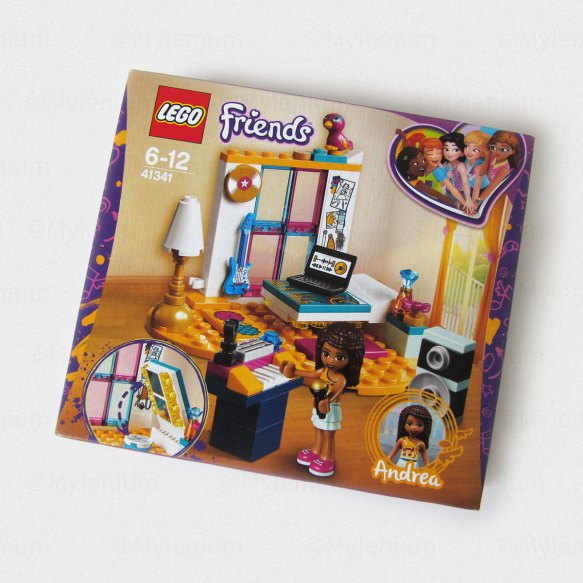 LEGO Friends, Andrea's Room (41341), Box