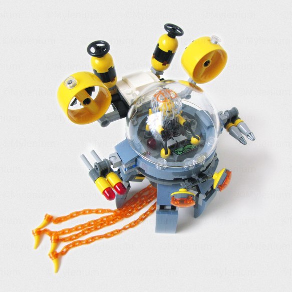 LEGO The LEGO Ninjago Movie, Flying Jelly Sub (70610), Sub Right