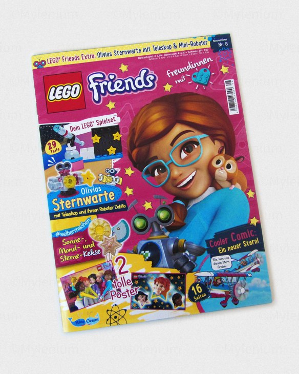 LEGO Magazine, Friends, November 2018, Cover