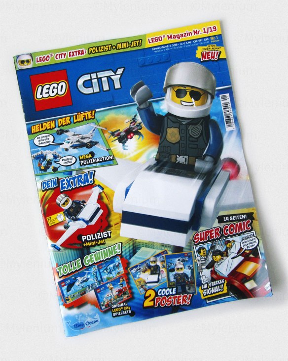 LEGO Magazine, City, February 2019, Cover