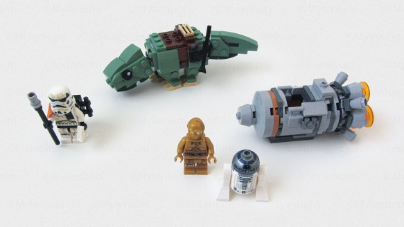 LEGO Star Wars, Escape Pod vs. Dewback (75228), Overview