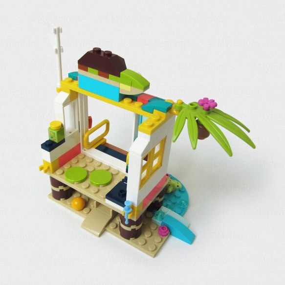 LEGO Friends, Turtles Rescue Mission (41376), Beach Hut, Back Right View