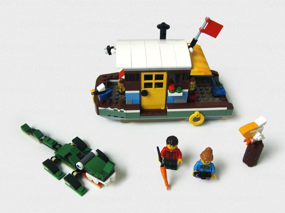 LEGO Creator, Riverside Houseboat (31093), Overview