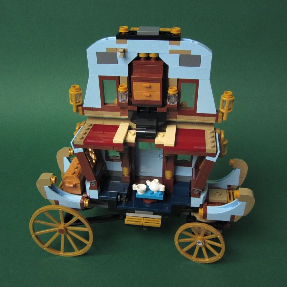 LEGO Harry Potter, Beauxbatons' Carriage: Arrival at Hogwarts (75958), Carriage, Open, Top View