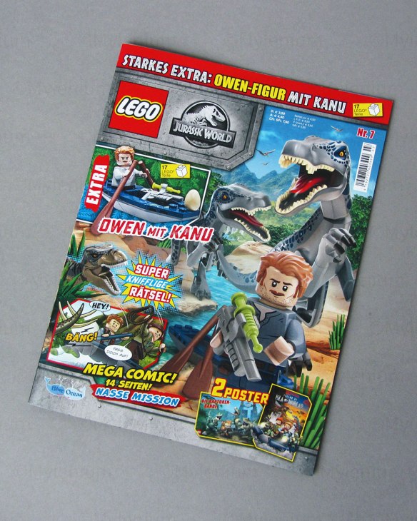 LEGO Magazine, Jurassic World, May 2020, Cover