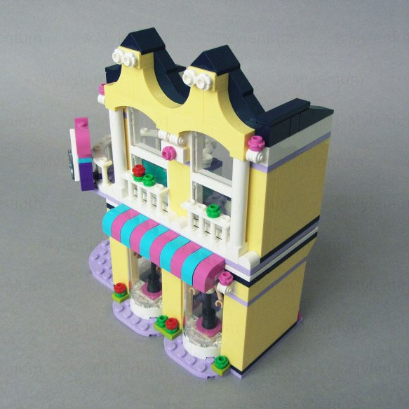 LEGO Friends, Emma's Fashion Shop (41427), Building, Front Left View