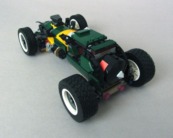 LEGO Hidden Side, Supernatural Race Car (70434), Aft Left View