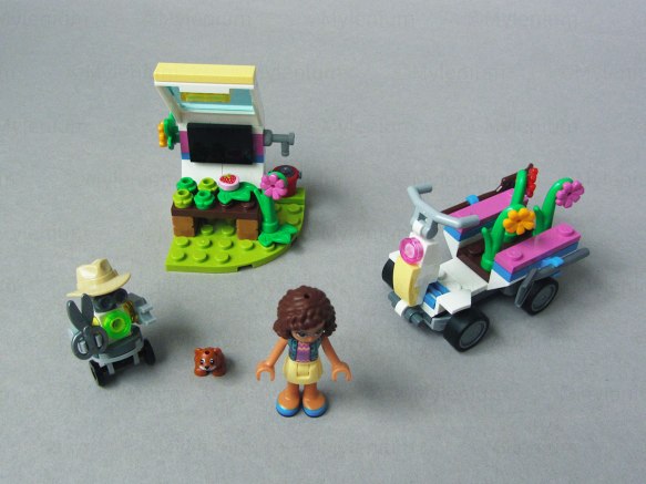 LEGO Friends, Olivia's Flower Garden (41425), Overview