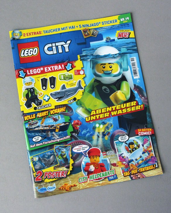 LEGO Magazine, City, August 2020, Cover