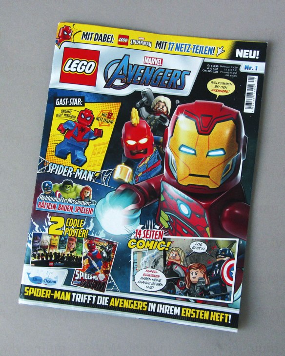 LEGO Magazine, Avengers, September 2020, Cover
