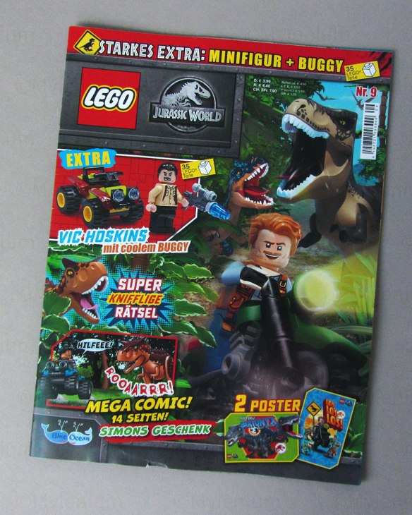 LEGO Magazine, Jurassic World, September 2020, Cover