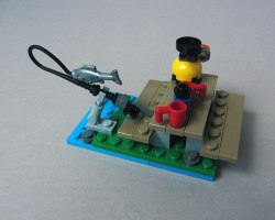 LEGO Creator, Camper Van (31108), Camping Table, Left View