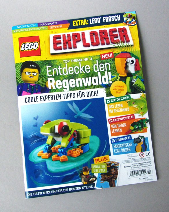 LEGO Magazine, LEGO Explorer, November 2020, Cover