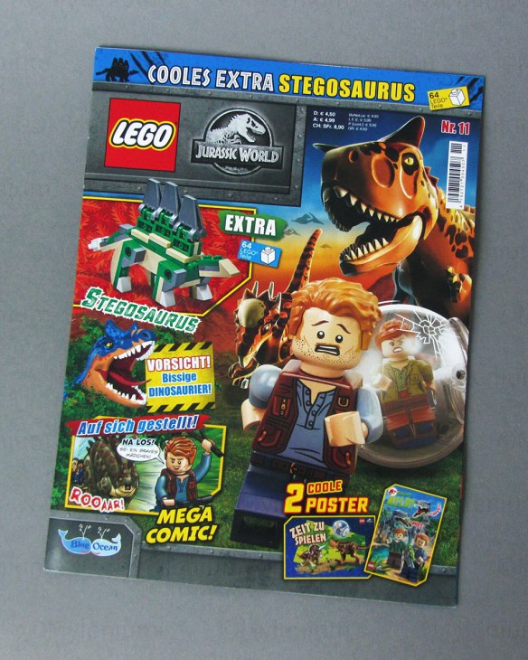LEGO Magazine, Jurassic World, January 2021, Cover