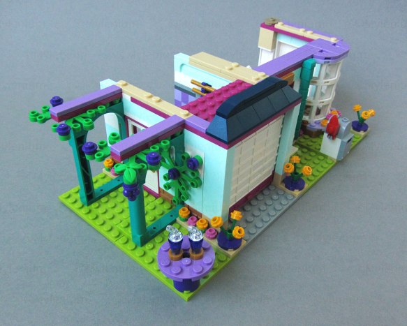 LEGO Friends, Andrea's Family House (41449), Ground Floor, Front Right View