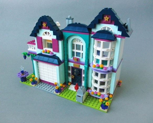 LEGO Friends, Andrea's Family House (41449), House, Front Left View