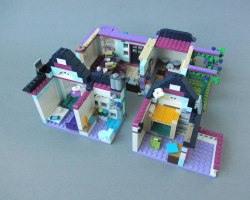 LEGO Friends, Andrea's Family House (41449), Modules, Back View