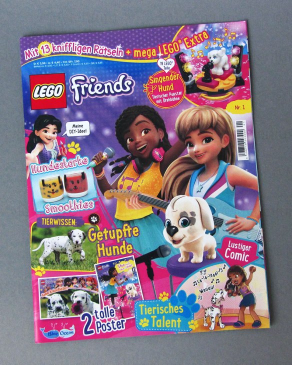 LEGO Magazine, Friends, January 2021, Cover