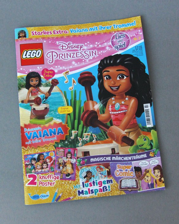 LEGO Magazine, Disney Princess, March 2021, Cover