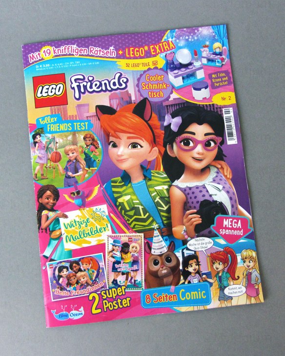 LEGO Magazine, Friends, March 2021, Cover
