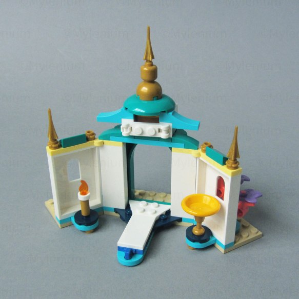 LEGO Disney, Raya and Sisu Dragon (43184), Temple, Back View