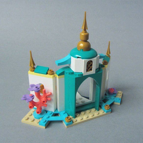 LEGO Disney, Raya and Sisu Dragon (43184), Temple, Front Right View