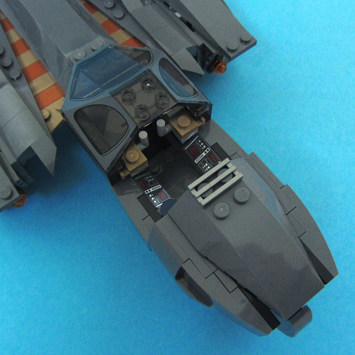 LEGO Star Wars, General Grievous's Starfighter (75286), Cockpit Detail