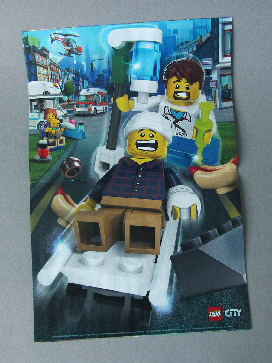 LEGO Magazine, City, June 2021, Poster