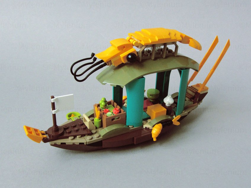 LEGO Disney, Boun's Boat (43185), Boat, Front Left View