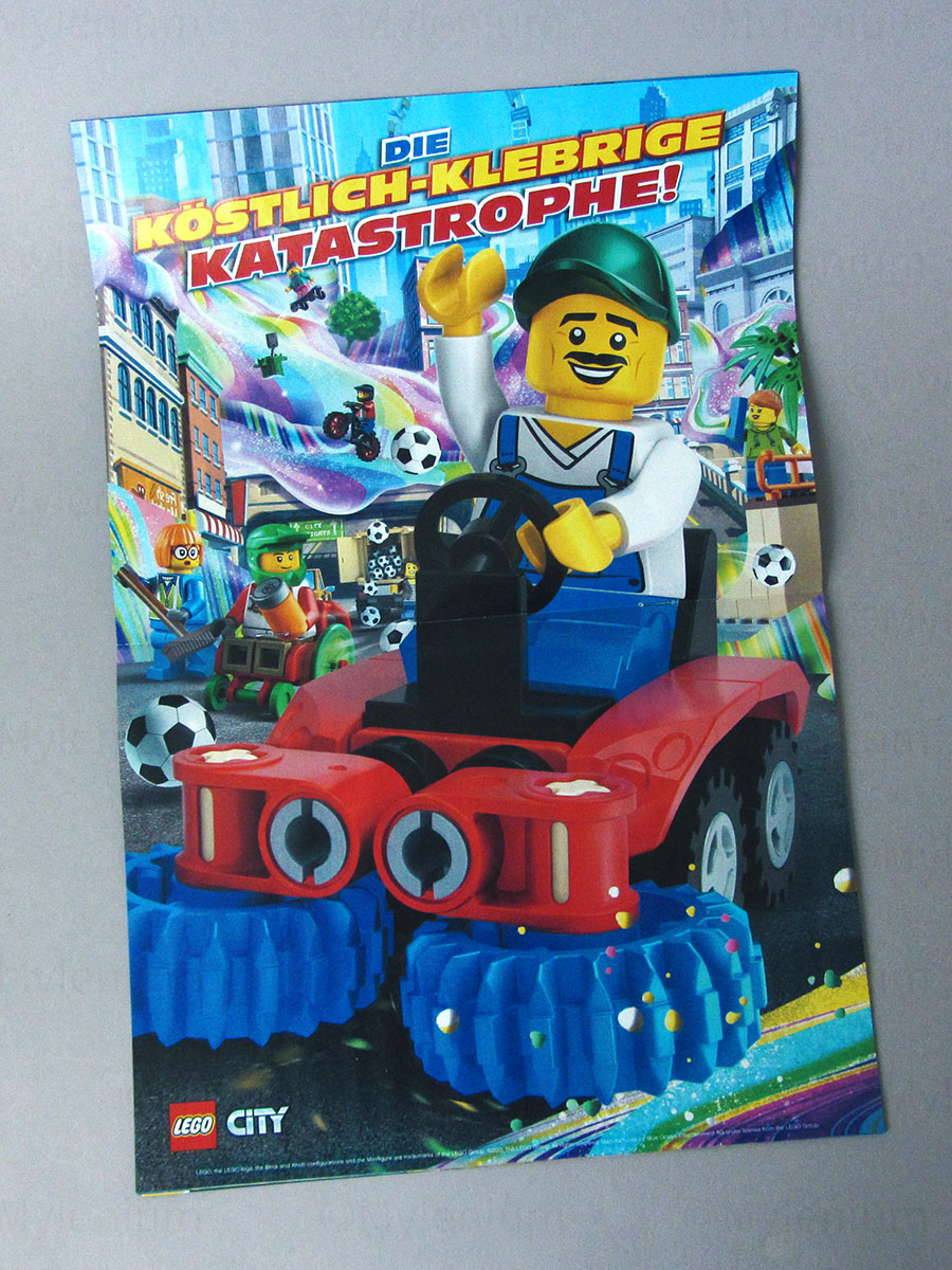 LEGO Magazine, City, July 2021, Poster
