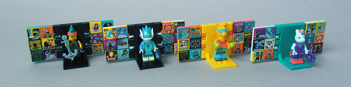 LEGO VIDIYO, Various BeatBoxes, Figure Stands
