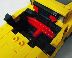 LEGO Speed Champions, Toyota GR Supra (76901), Cockpit Detail