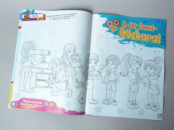 LEGO Magazine, Friends, November 2021, Coloring Page