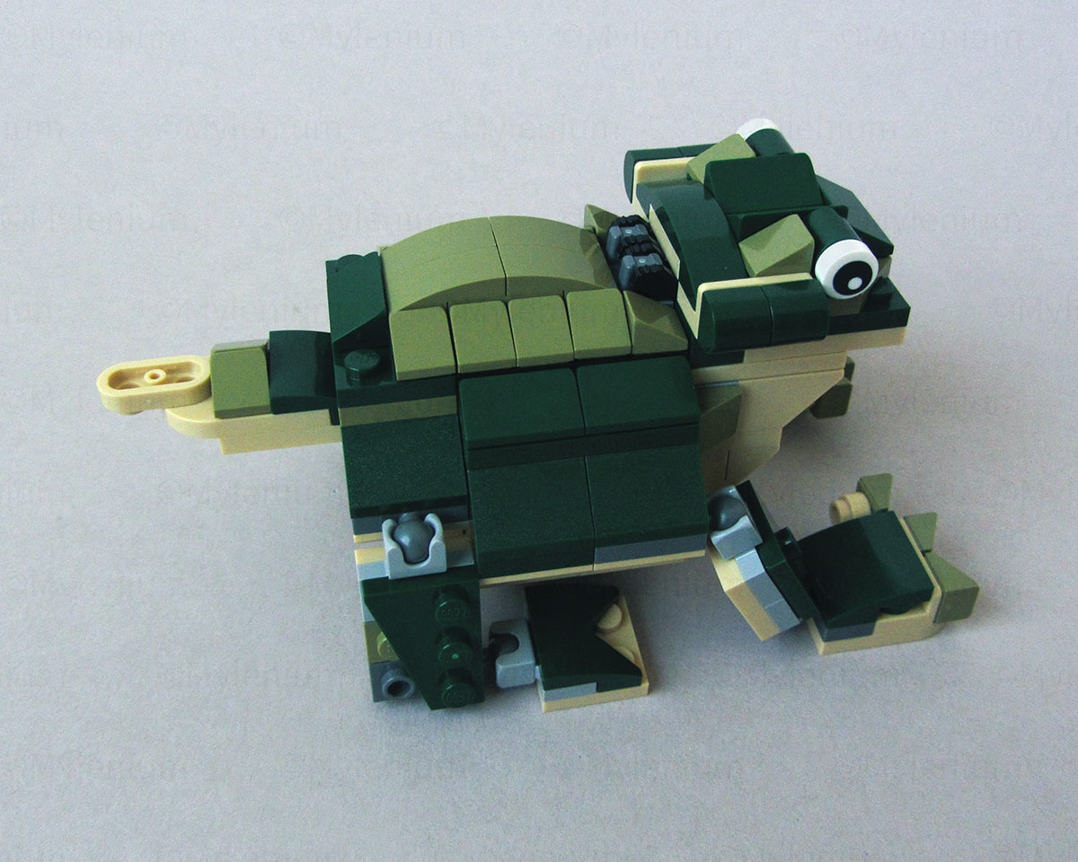 LEGO Creator, Crocodile (31121), Frog, Right View