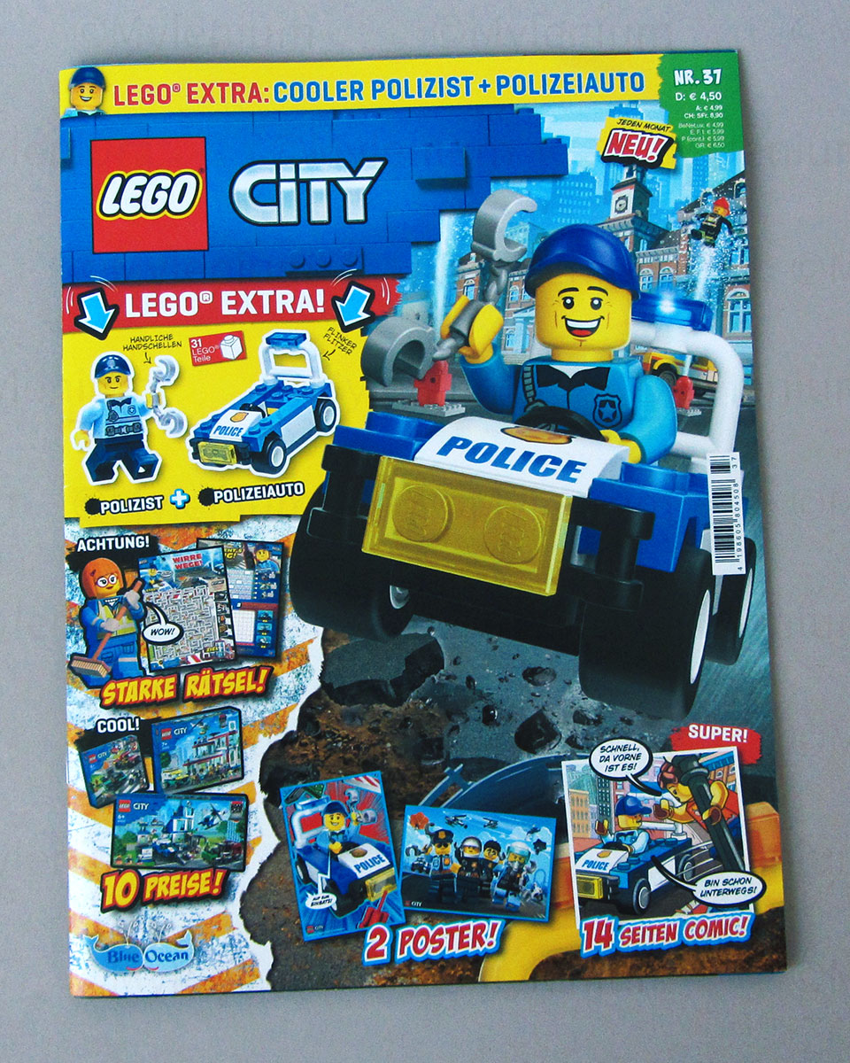 LEGO Magazine, City, February 2022, Cover