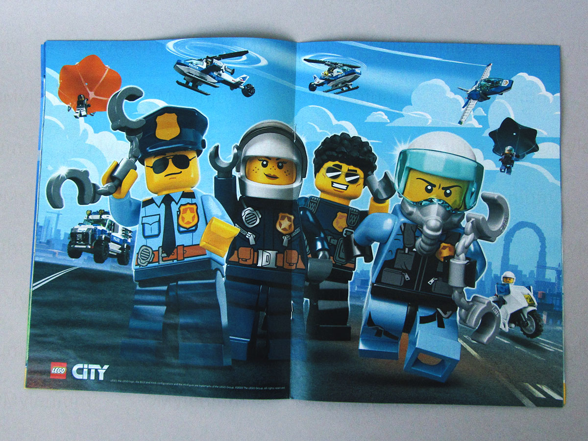 LEGO Magazine, City, February 2022, Poster