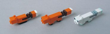 LEGO Minecraft, The Fox Lodge (21178), Foxes