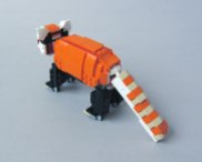 LEGO Creator, Majestic Tiger (31129), Red Panda, Aft Left View
