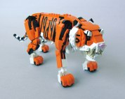 LEGO Creator, Majestic Tiger (31129), Tiger, Front Right View