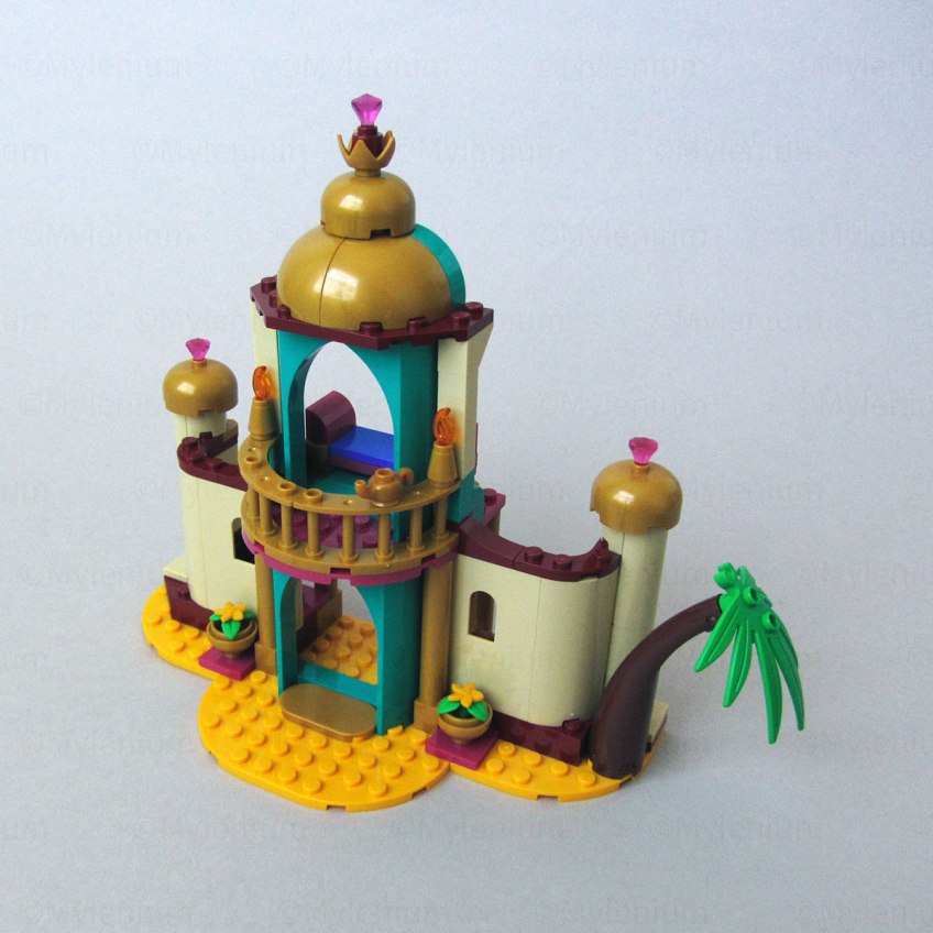 LEGO Disney, Jasmine and Mulan’s Adventure (43208), Palace, Front Left View