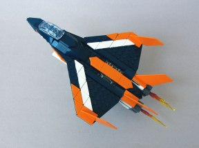 LEGO Creator, Supersonic Jet (31126), Aft Left View