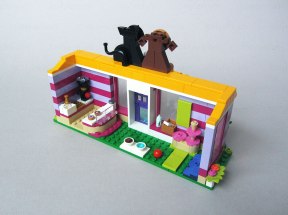 LEGO Friends, Pet Adoption Café (41699), Back Right View