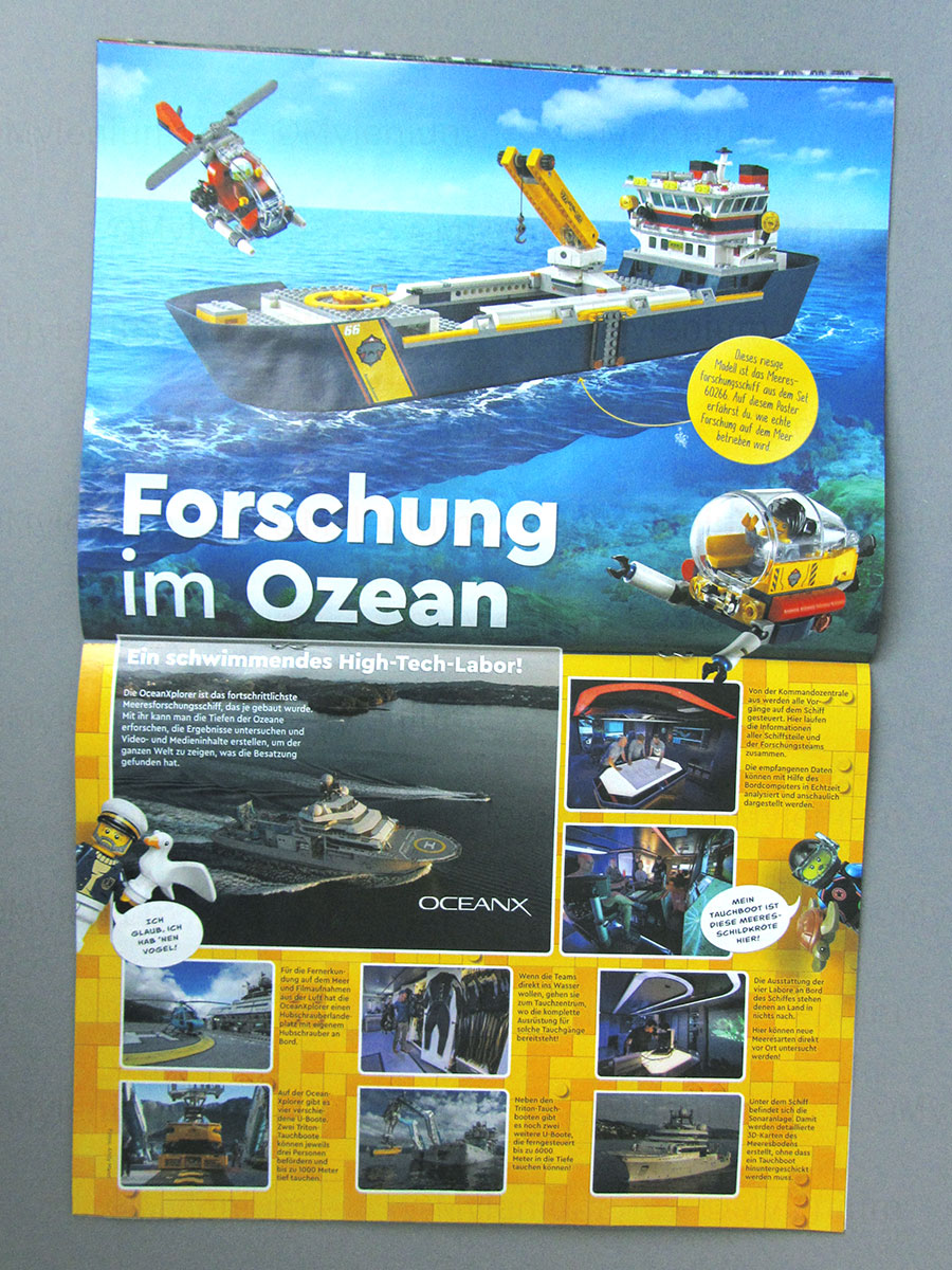 LEGO Magazine, LEGO Explorer, June 2022, Poster