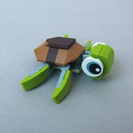 LEGO Creator, Dolphin and Turtle (31128), Turtle, Right View