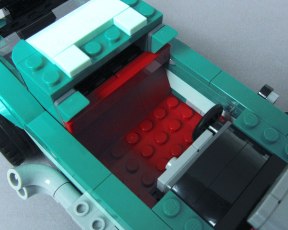 LEGO Creator, Street Racer (31127), Cockpit