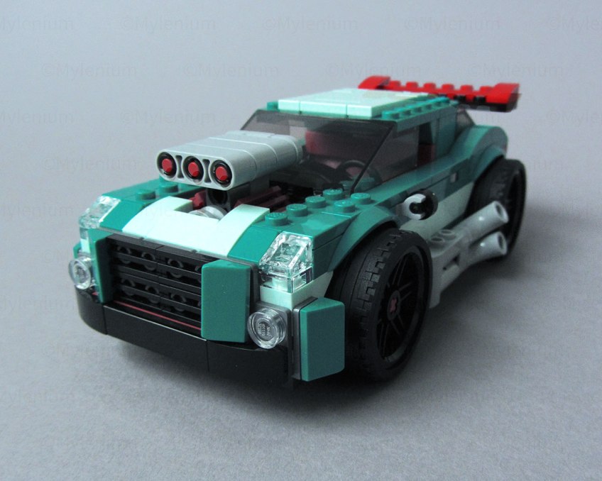 LEGO Creator, Street Racer (31127), Front View