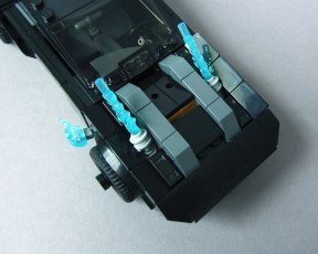 LEGO Super Heroes, Batmobile: The Penguin Chase (76181), Front Top View