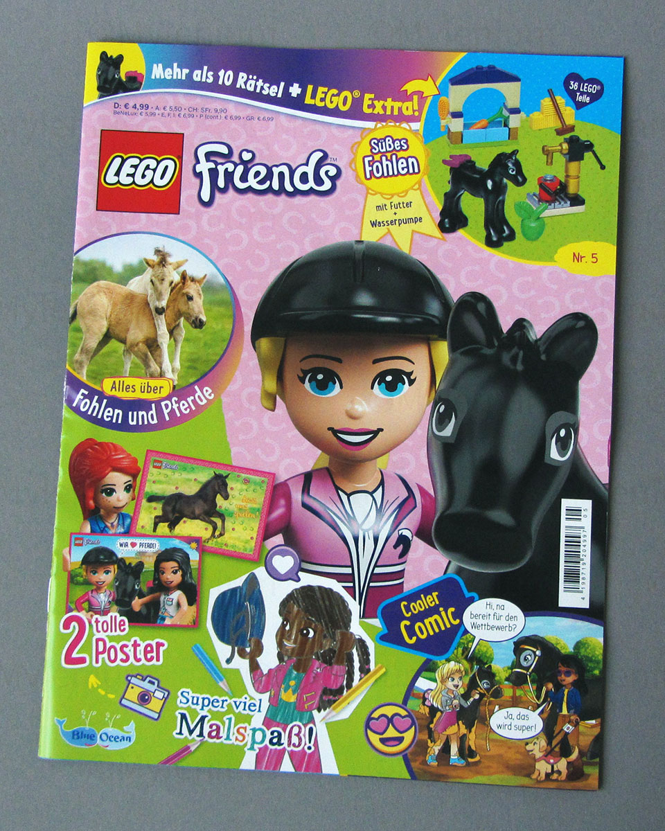 LEGO Magazine, Friends, August 2022, Cover